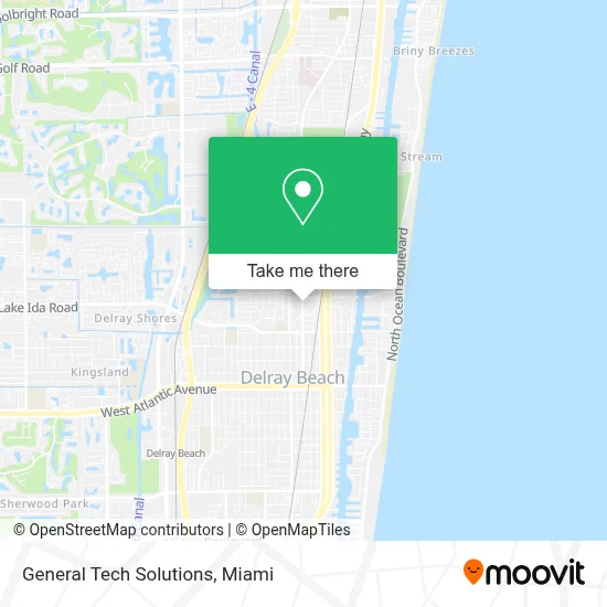 General Tech Solutions map