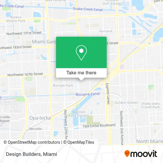 Design Builders map