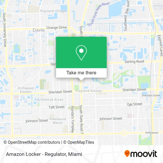 Amazon Locker - Regulator map