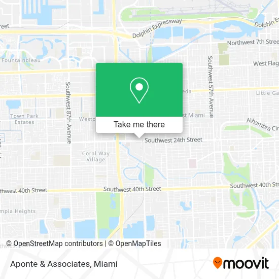 Aponte & Associates map