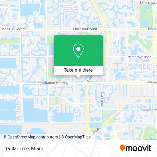 Dollar Tree map