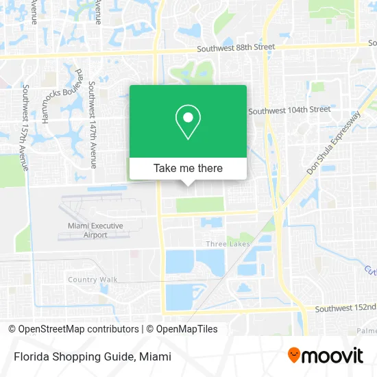 Florida Shopping Guide map