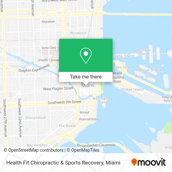 Health-Fit Chiropractic & Sports Recovery map