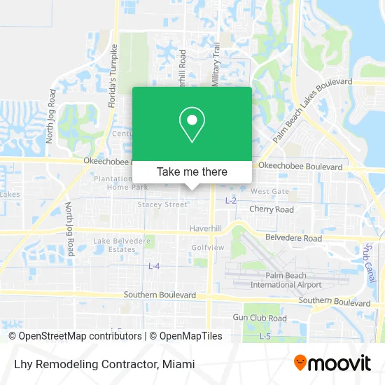 Lhy Remodeling Contractor map
