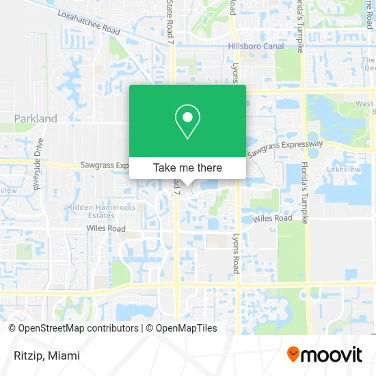 Ritzip map