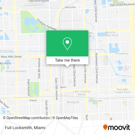 Full Locksmith map