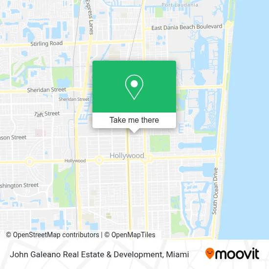 John Galeano Real Estate & Development map