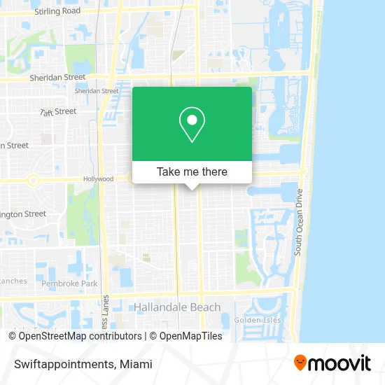 Swiftappointments map