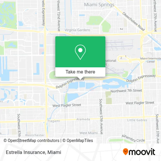 Estrella Insurance map