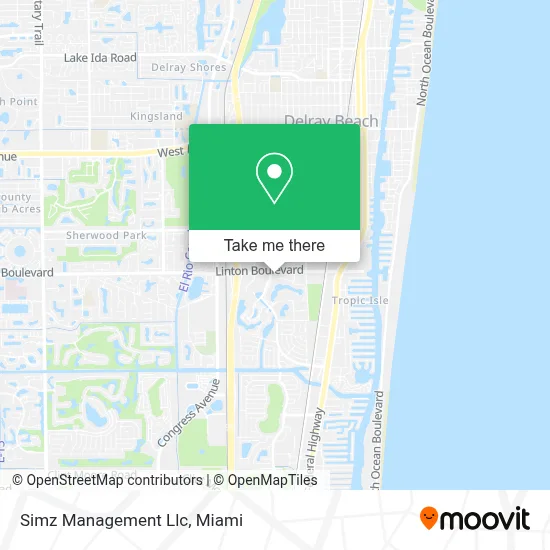 Simz Management Llc map