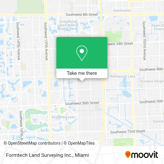 Formtech Land Surveying Inc. map
