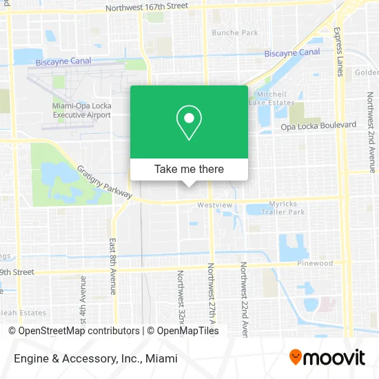 Engine & Accessory, Inc. map