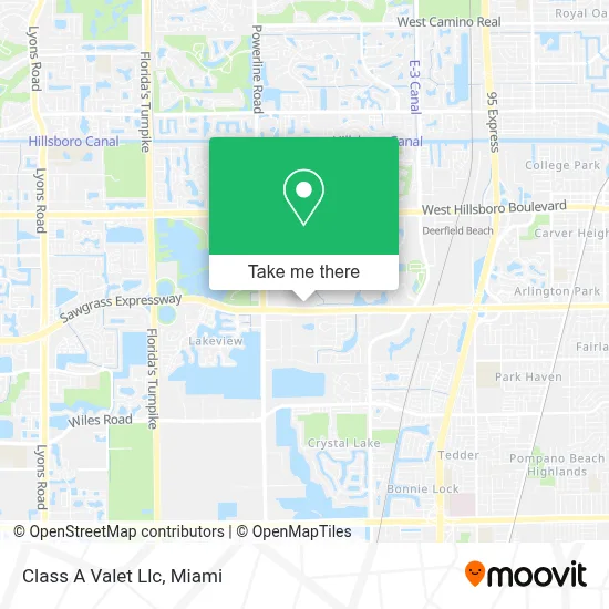 Class A Valet Llc map