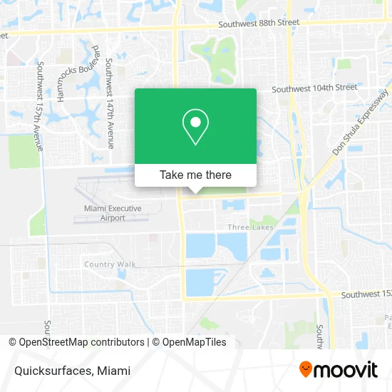 Quicksurfaces map