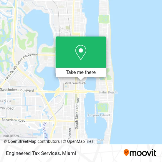 Engineered Tax Services map