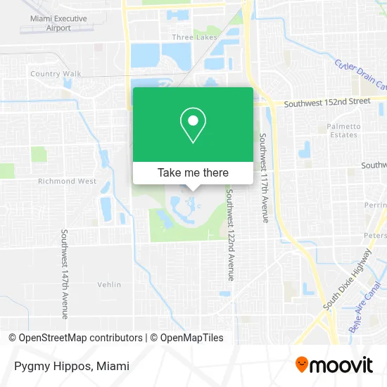 Pygmy Hippos map