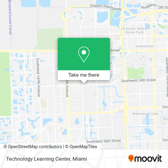 Technology Learning Center map