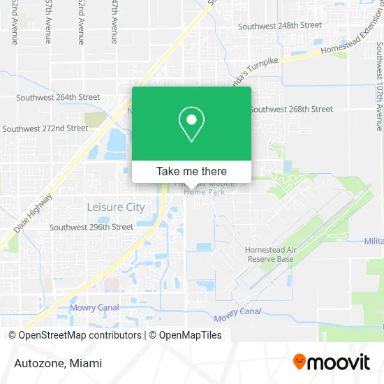 Autozone map