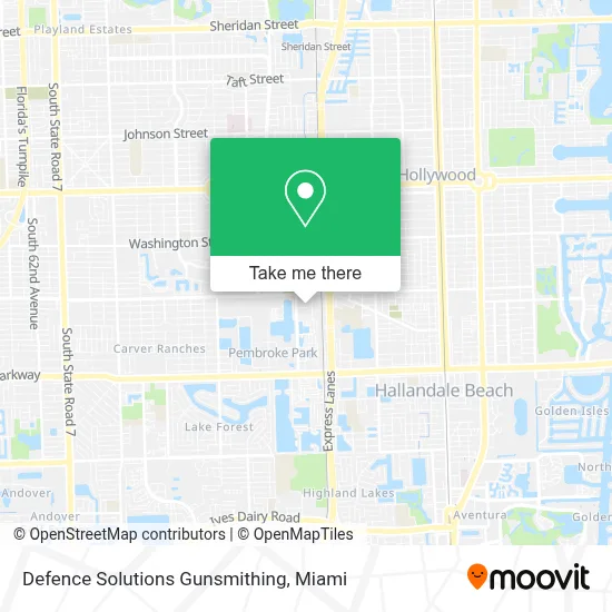 Defence Solutions Gunsmithing map