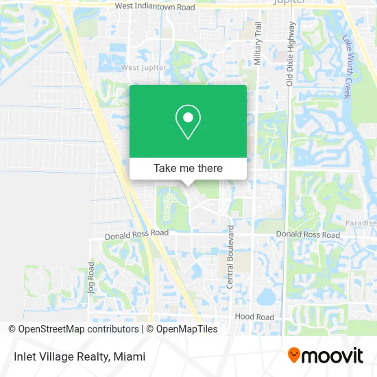 Inlet Village Realty map