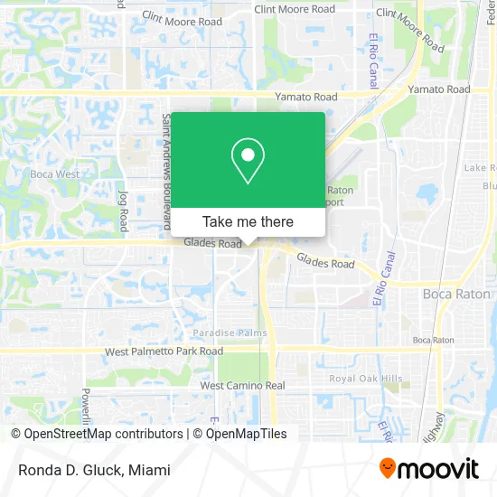 Ronda D. Gluck map
