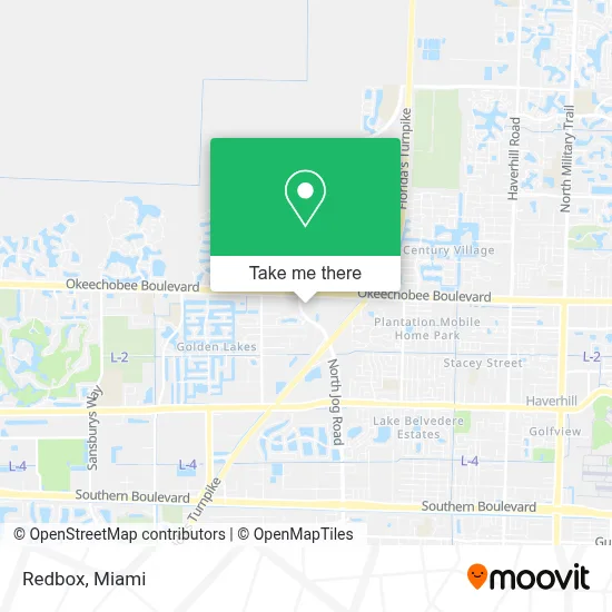 Redbox map