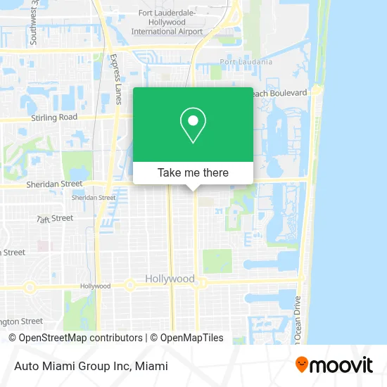 Auto Miami Group Inc map