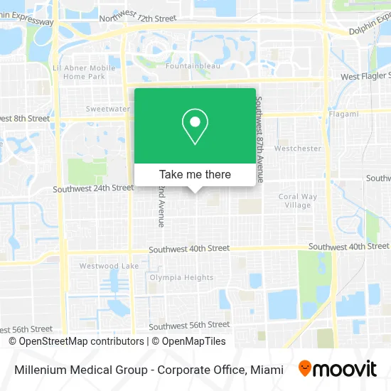 Millenium Medical Group - Corporate Office map