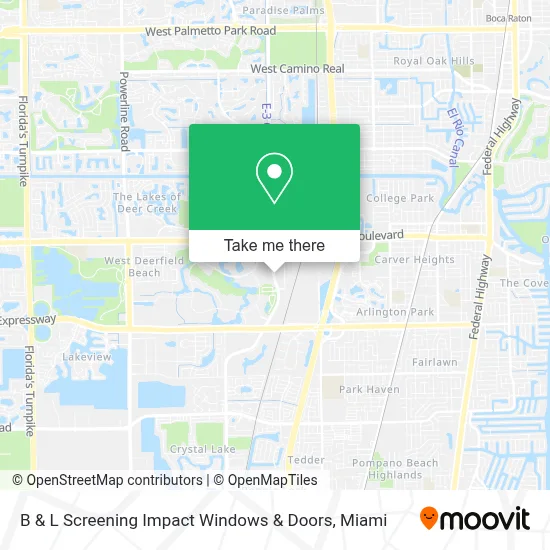 B & L Screening Impact Windows & Doors map