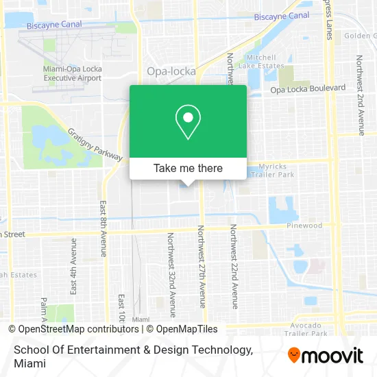 School Of Entertainment & Design Technology map