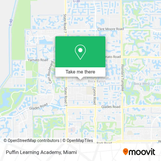 Puffin Learning Academy map