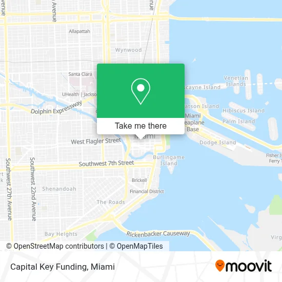 Capital Key Funding map