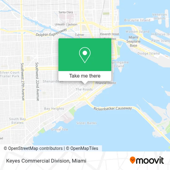 Keyes Commercial Division map