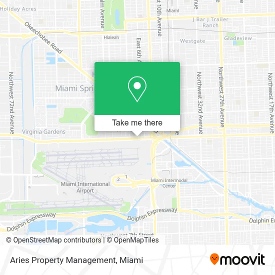 Aries Property Management map