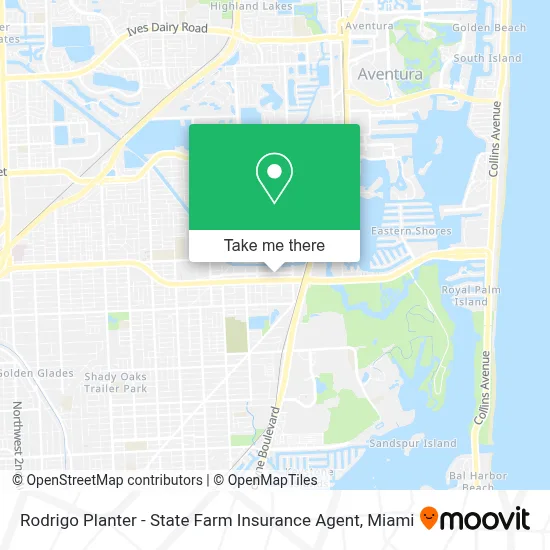 Rodrigo Planter - State Farm Insurance Agent map