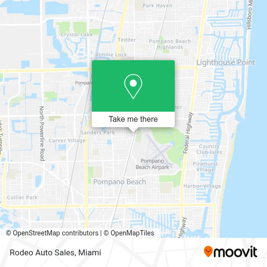 Rodeo Auto Sales map