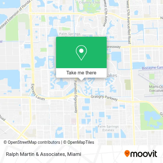 Ralph Martin & Associates map