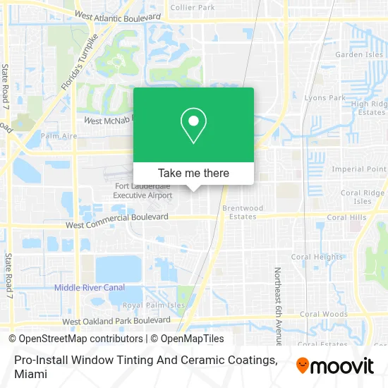 Pro-Install Window Tinting And Ceramic Coatings map