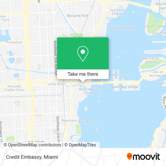 Credit Embassy map