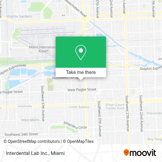 Interdental Lab Inc. map