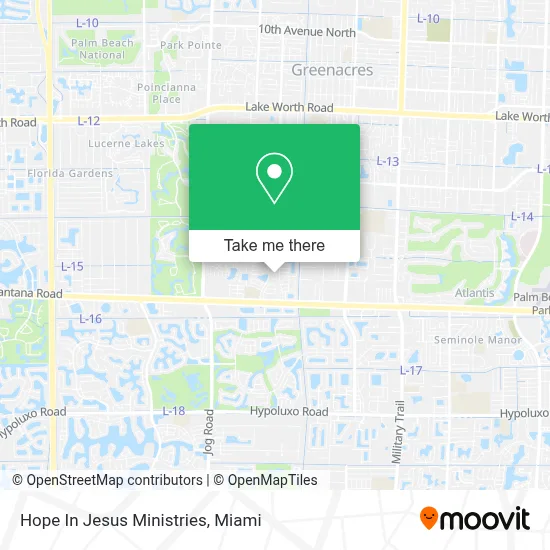 Hope In Jesus Ministries map