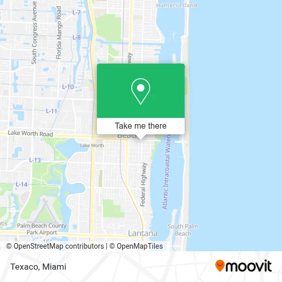 Texaco map