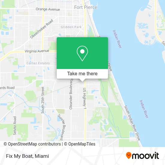 Fix My Boat map