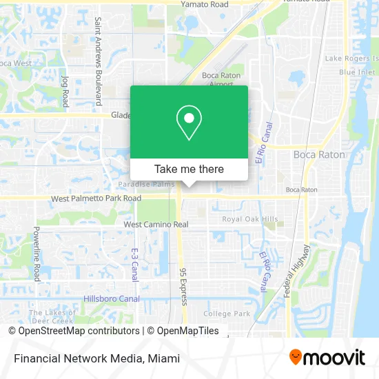 Financial Network Media map