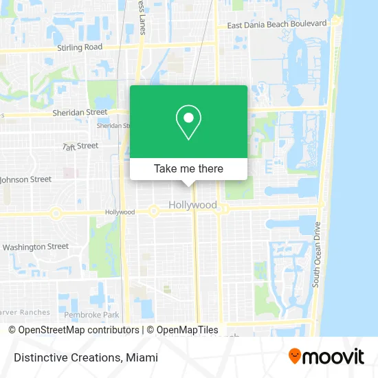 Distinctive Creations map