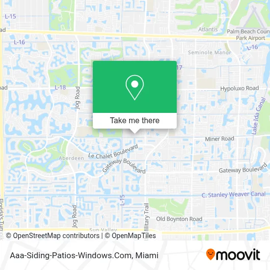 Aaa-Siding-Patios-Windows.Com map