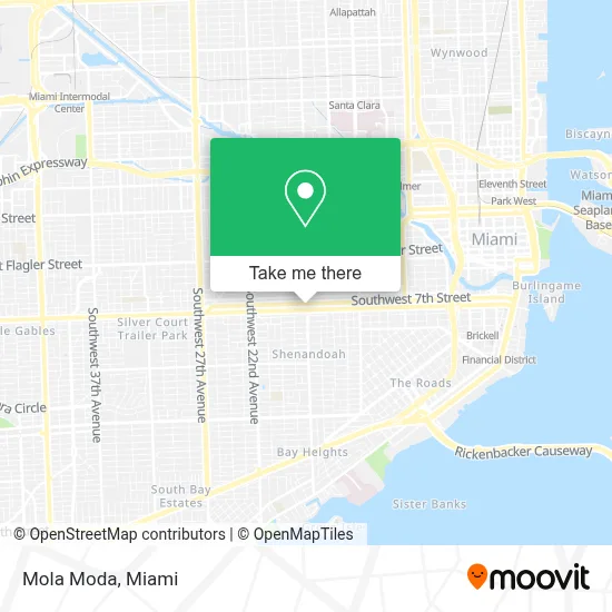 Mola Moda map