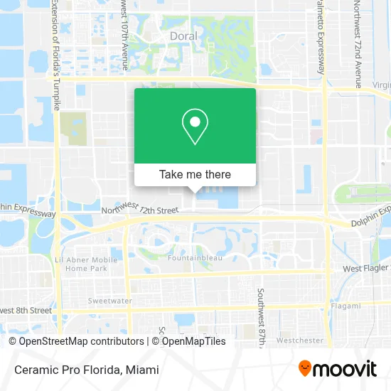 Ceramic Pro Florida map
