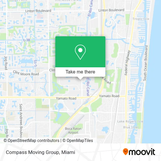 Compass Moving Group map