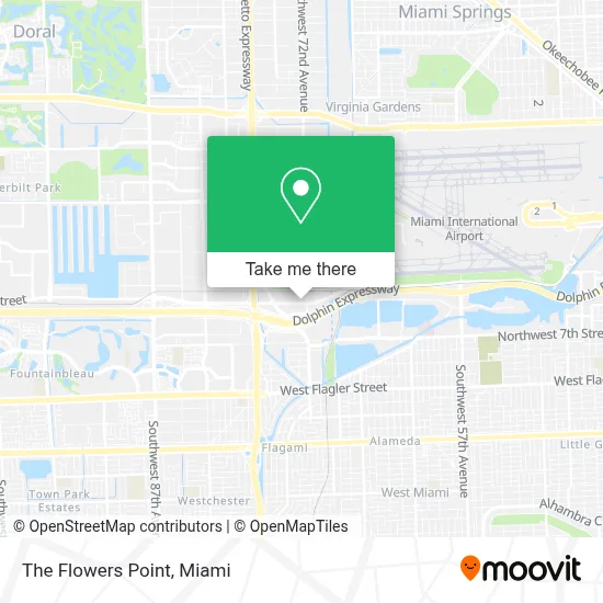 The Flowers Point map